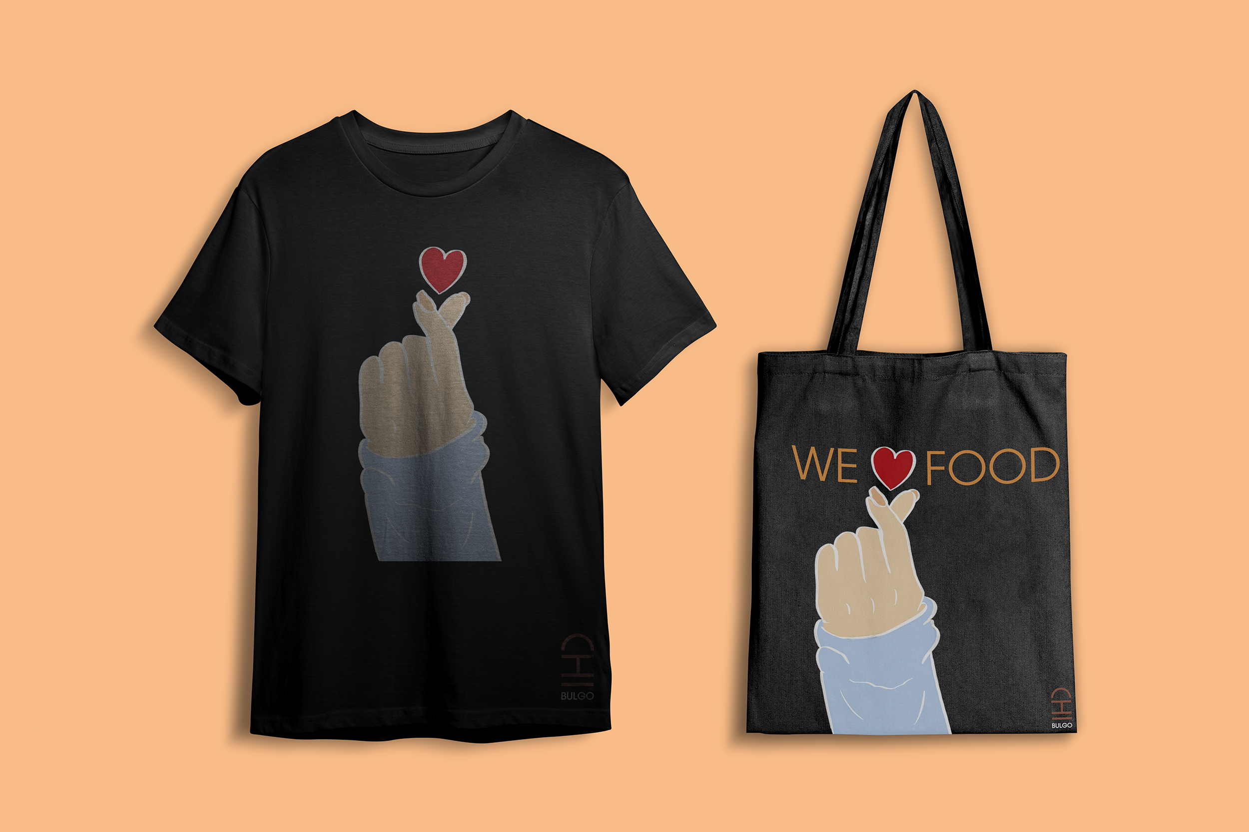 Merchandise T-Shirt und Tasche 2